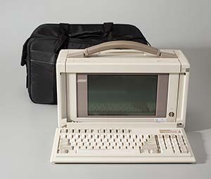 Kannettava Compac-tietokone
